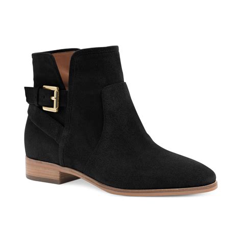 michael kors salem booties black suede|Michael kors black suede shoes + FREE SHIPPING .